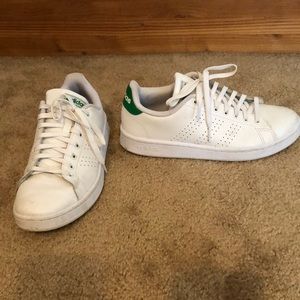 Adidas tennis shoes. Size 9.